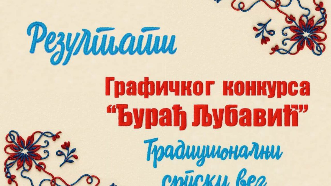 Резултати Графичког конкурса „Ђурађ Љубавић“ 2025