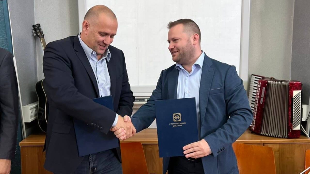 Сарадња са ЈУ Техничка школа Бања Лука